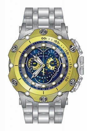 Invicta Venom Chronograph Blue Dial Stainless Steel Men's Watch 16808