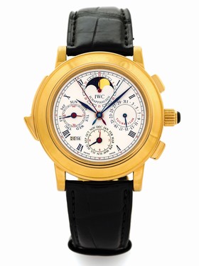 IWC Destriero Scafusia Yellow Gold / English (IW1868-14)