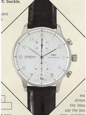 IWC Portuguese Chrono-Automatic White Gold / Silver (IW3714-05)