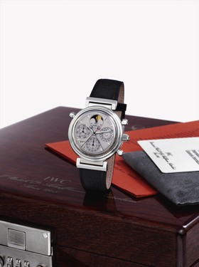 IWC Da Vinci Perpetual Rattrapante Platinum English (IW3751-03)
