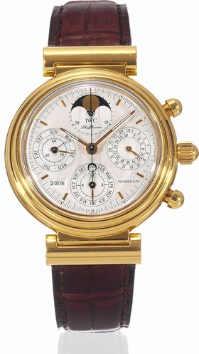 IWC Da Vinci Perpetual Tourbillon Yellow Gold English (IW3752-04)