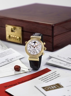 IWC Da Vinci Perpetual Rattrapante Red Gold English (IW3754-03)