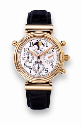 IWC Da Vinci Perpetual Rattrapante Red Gold French (IW3754-04)