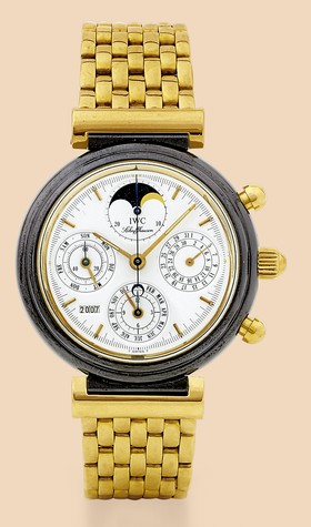 IWC Da Vinci Perpetual Ceramic Gold German (IW3755-01)