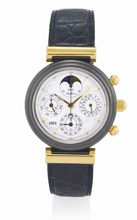 IWC Da Vinci Perpetual Ceramic Gold French (IW3755-04)