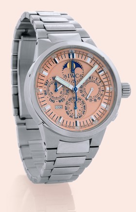 IWC GST Perpetual Calendar Salmon Dial English (IW3756-11)
