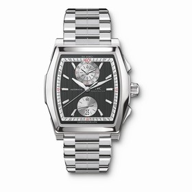 IWC Da Vinci Chronograph Black / Bracelet (IW3764-14)