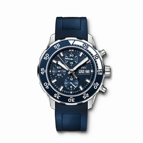 IWC Aquatimer Chrono-Automatic Blue / Rubber (IW3767-11)