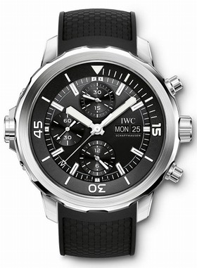 IWC Aquatimer Chronograph Black / Rubber (IW3768-03)