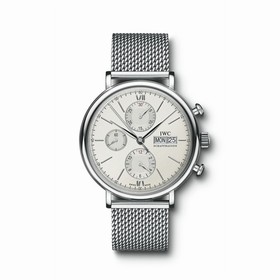 IWC Portofino Chronograph Silver / Milanese (IW3910-09)