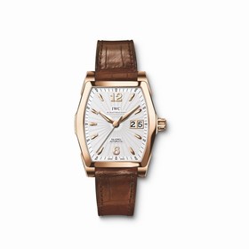 IWC Da Vinci Automatic Midsize Red gold brown strap (IW4523-11)