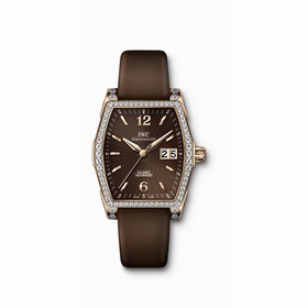 IWC Da Vinci Automatic Midsize Red Gold Precious Stones Brown (IW4523-21)