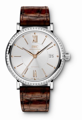 IWC Portofino Midsize Automatic Silver / Diamonds (IW4581-03)