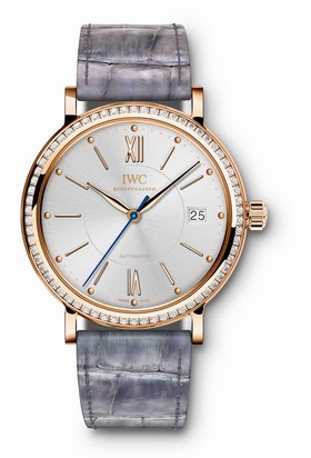IWC Portofino Midsize Automatic Red Gold / Silver / Diamonds (IW4581-07)