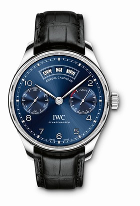 IWC Portugieser Annual Calendar Blue (IW5035-02)