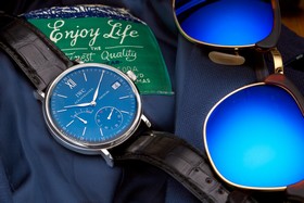 IWC Portofino Hand-Wound Eight Days Blue (IW5101-06)