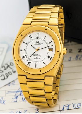 IWC Ingenieur SL Quartz Gold / Roman (IW9701 Roman)