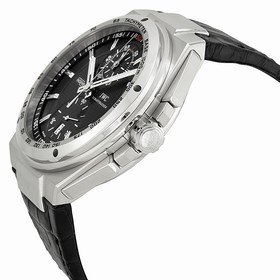 IWC Big Ingenieur Chronograph Automatic Black Dial Black Leather Men's Watch IW378406