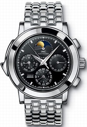 IWC Grande Complication Black Dial Platinum Automatic Men's Watch IW927020