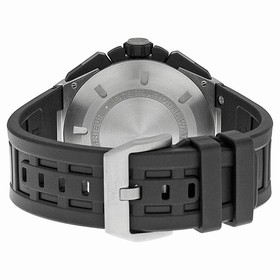 IWC Ingenieur Double Chronograph Silver Dial Rubber Strap Automatic Men's Watch IW386501