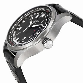 IWC Pilot Worldtimer Black Dial Automatic Men's Watch IW326201