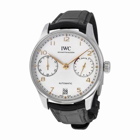IWC Portugieser Automatic Black Strap Men's Watch IW500704