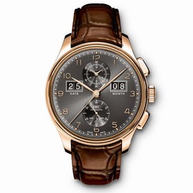IWC Portugieser Perpetual Calendar 18K Rose Gold Automatic Men's Watch IW397202