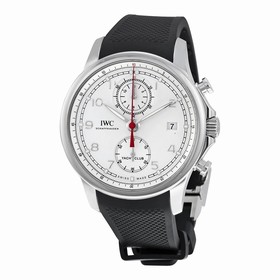 IWC Portugieser Yacht Club White Dial Black Automatic Men's Watch 3905-02