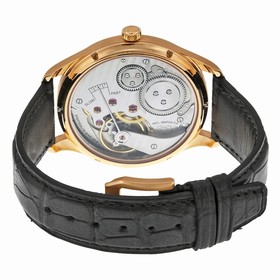 IWC Portuguese Ardoise Dial 18kt Rose Gold Black Leather Men's Watch 5454-06