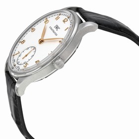 IWC Portuguese Hand-Wound White Dial Men's Watch IW545408