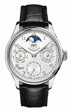 IWC Portuguese Perpetual Calendar Automatic Platinum Men's Watch IW502305