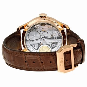 IWC Portuguese Perpetual Calendar Black Dial Men's Watch 5032-02
