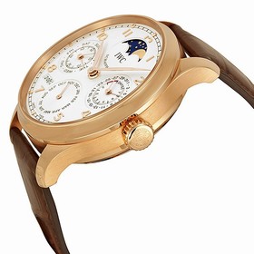 IWC Portuguese Perpetual Calendar Moonphase Automatic 18 kt Rose Gold Men's Watch 5023-06