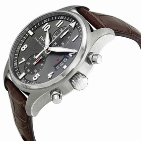 IWC Spitfire Chronograph Slate Grey Dial Men's Watch IW387802