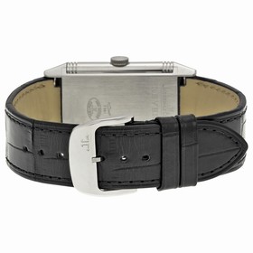 Jaeger Le Coultre Reverso Grande Ultra Thin Black Dial Leather Men's Watch Q2788570