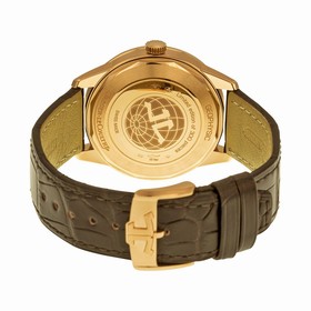 Jaeger LeCoultre Geophysic White Dial 18kt Rose Gold Men's Watch Q8002520