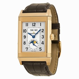 Jaeger LeCoultre Grande Reverso Calendar Rose Gold Men's Watch Q3752520