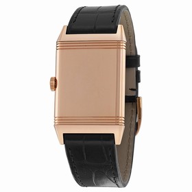 Jaeger LeCoultre Grande Reverso Ultra Thin Silver Dial Leather Watch Q2782520