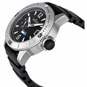 Jaeger LeCoultre Master Compressor Black Dial GMT Men's Watch Q187T670