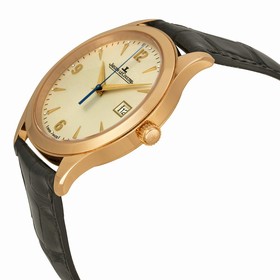 Jaeger LeCoultre Master Control Automatic Ivory Dial Leather Men's Watch Q1542520