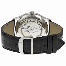 Jaeger LeCoultre Master Silver Dial Leather Men's Watch Q1368420