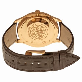 Jaeger LeCoultre Master Ultra Thin Automatic Rose Gold Men's Watch Q1332511