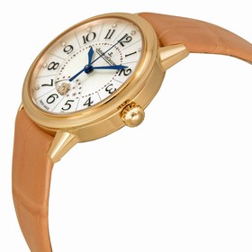 Jaeger Lecoultre Rendez-vous Night & Day Mother of Pearl Dial Gold Leather Ladies Watch Q3462590