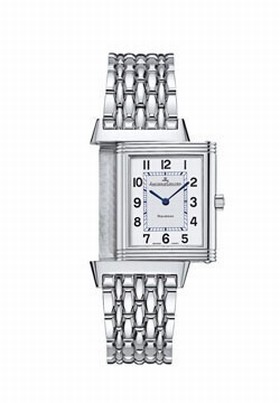 Jaeger LeCoultre Reverso Classique Silver Dial Stainless Steel Ladies Watch Q2508110