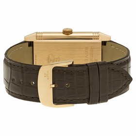 Jaeger LeCoultre Reverso Grande Classique 976 Silver Dial Brown Leather Men's Watch Q3732520