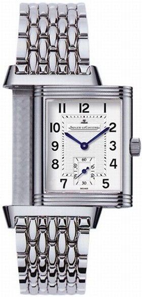 Jaeger LeCoultre Reverso Grande Taille Silver Dial Stainless Steel Men's Watch Q2708110