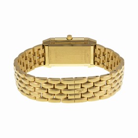 Jaeger LeCoultre Reverso White Dial 18kt Yellow Gold Ladies Watch Q2611110