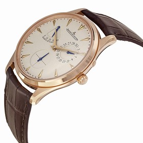 Jaeger LeCoultre Ultra Thin Reserve de Marche Automatic Rose Gold Men's Watch Q1372520
