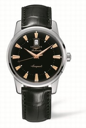 Longines Conquest Heritage 40mm Black Dial (L1.645.4.52.4)