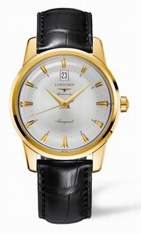 Longines Conquest Heritage 40mm Yellow Gold (L1.645.6.75.4)